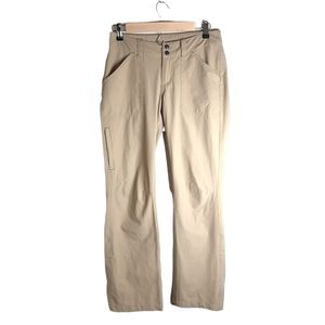 Patagonia Pants Hiking Outdoor Nylon Khaki Quick Dry Cargo Women's Size 2